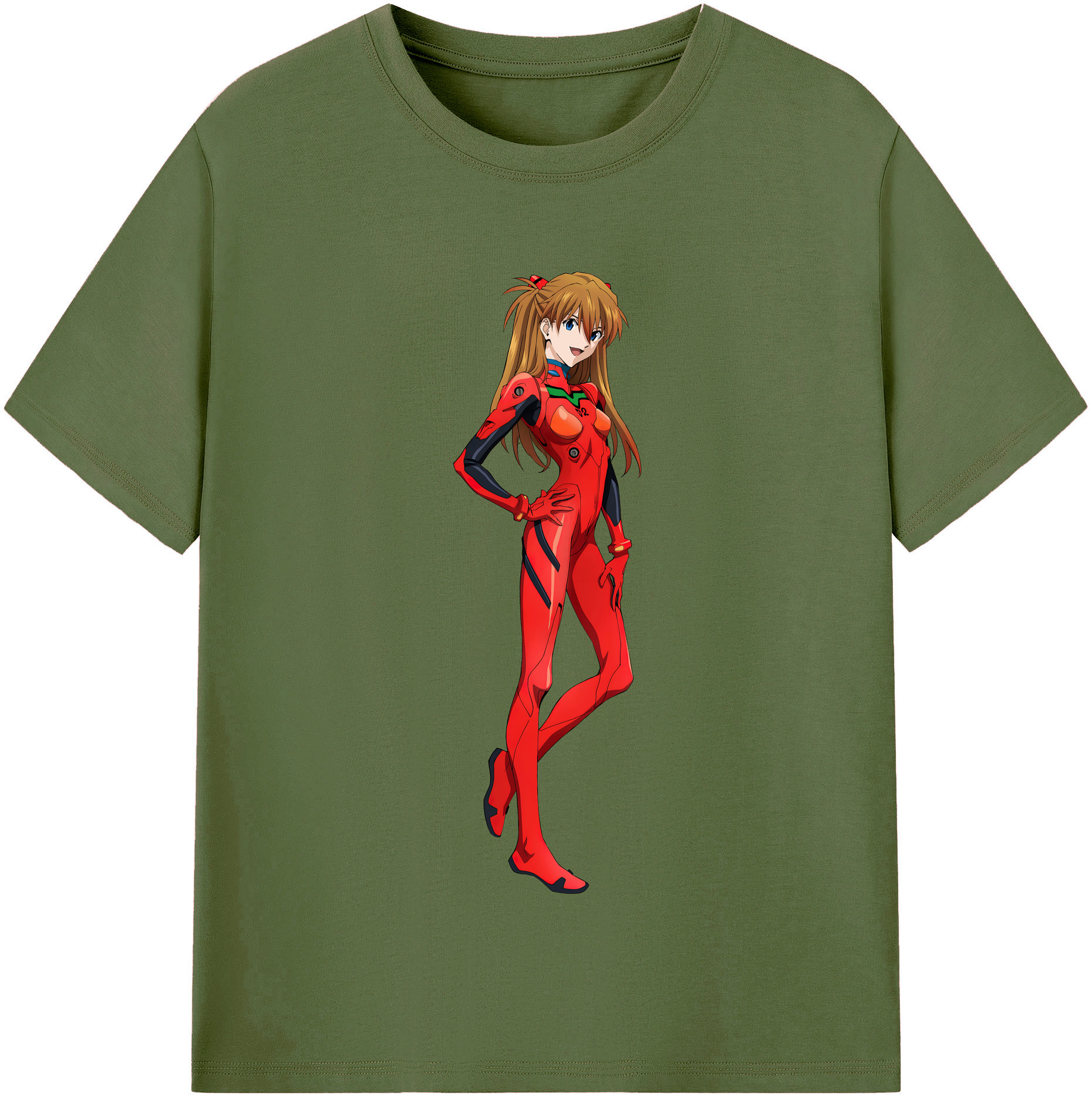 （画像用） EVA 新世紀エヴァンゲリオン 綿100％半袖Tシャツ（フロントプリント）
